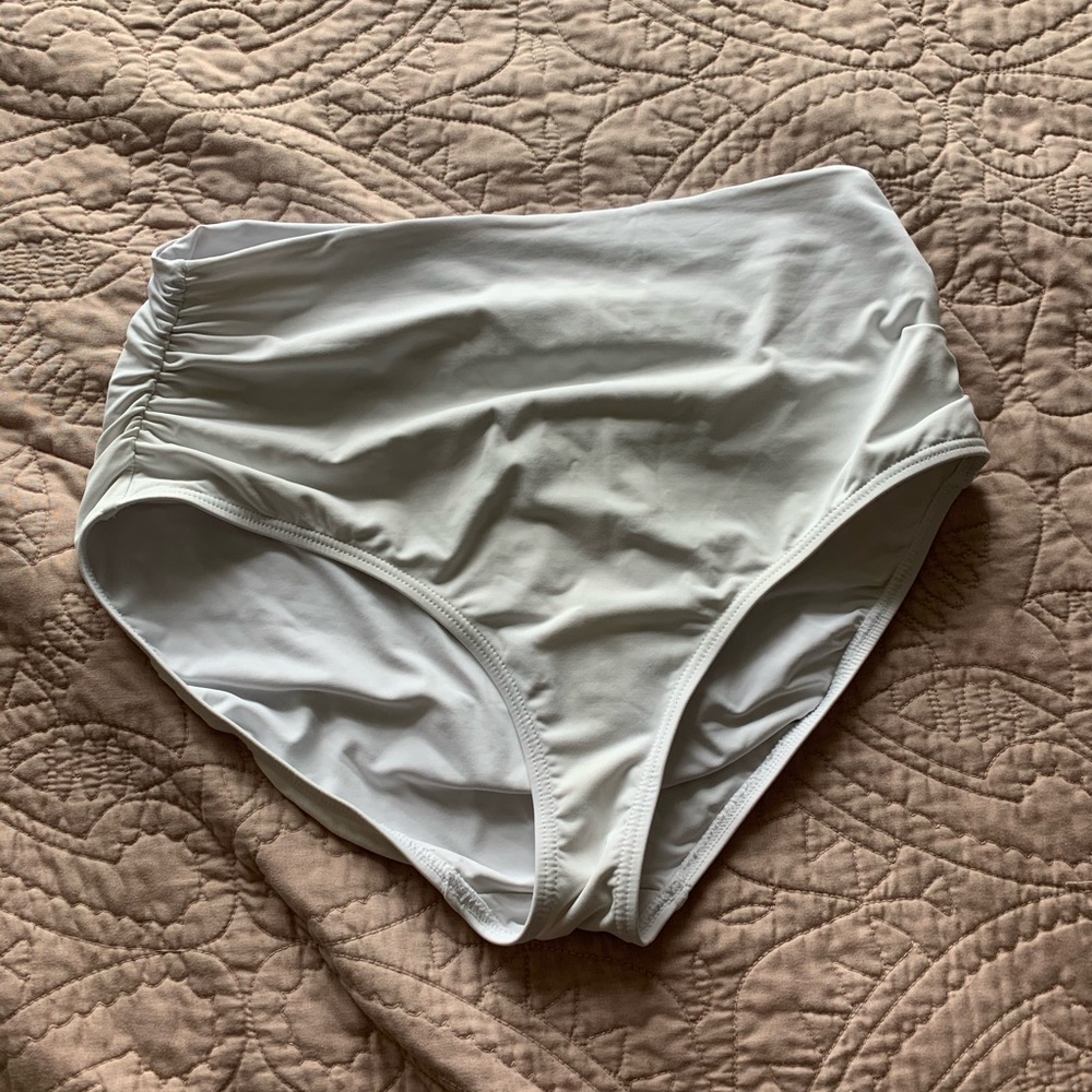 High waisted bikini bottoms